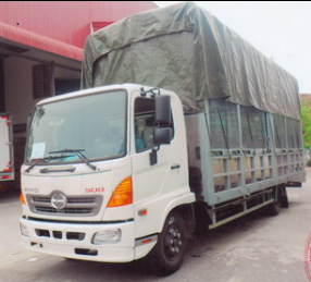 Ô tô Hino 500 chở ô tô - Xe tải Hino 6,4 tấn FC9JLSW chở ô tô con - Xe Hino chuyên dùng chở ô tô